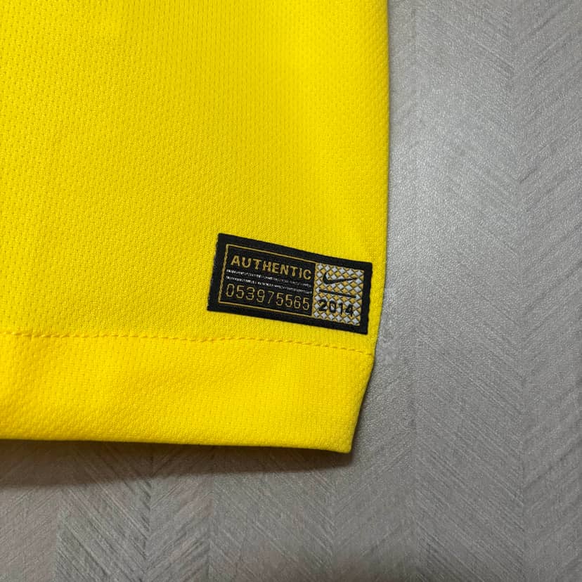 2014 Retro Brazil Home Shirt--9
