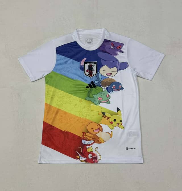 2025 Japan Special Edition Rainbow baby white Shirt