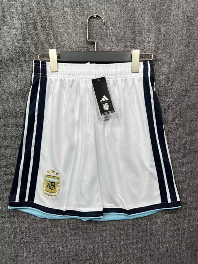 2026 Argentina National Team Home White Shorts