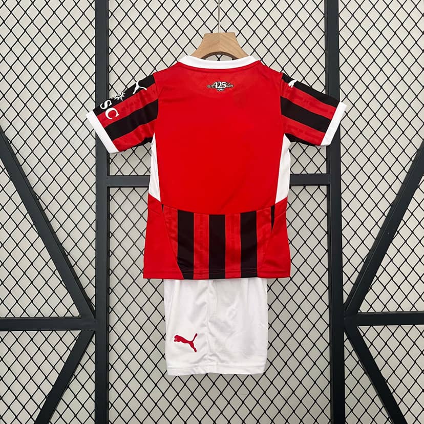 2024/2025 AC Milan Home Shirt Kids Size--1