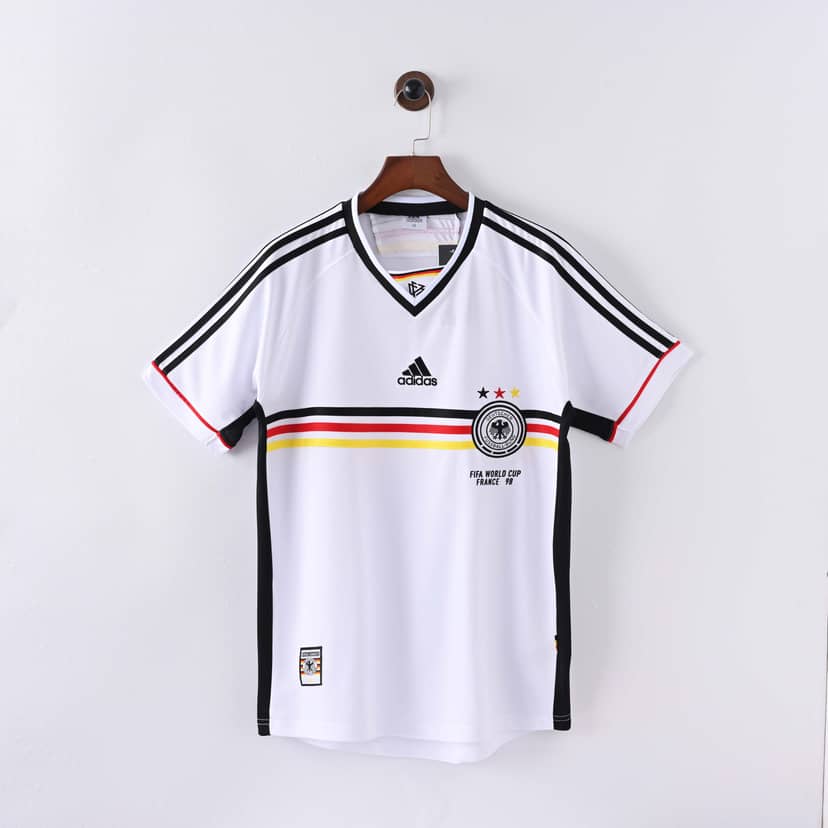 1998 Retro Germany Home Jersey Shirt