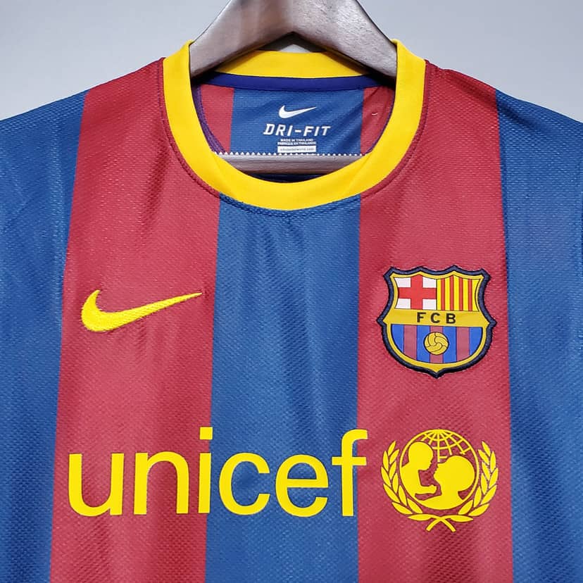 2010/2011 Retro Barcelona Home Shirt--2