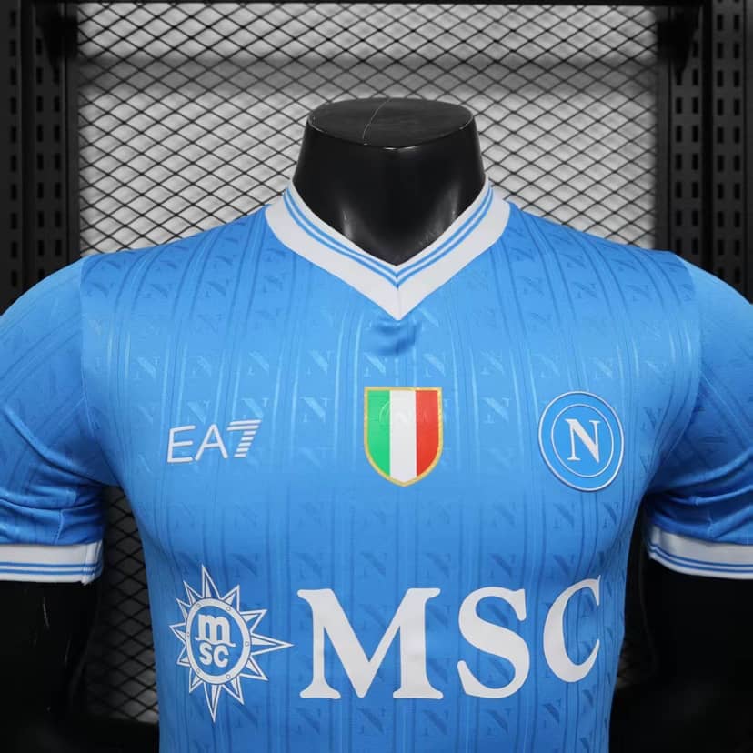 2025/2026 Player Version Napoli Home Jersey--2