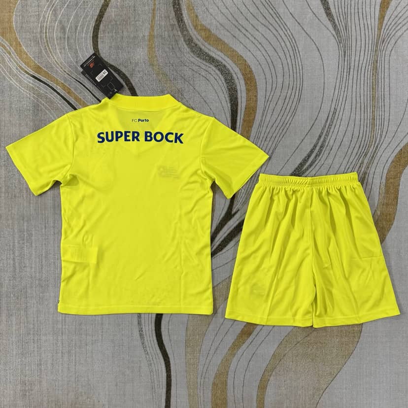 2026/2027 Porto Goalkeeper Yellow Shirt Kids Size--1