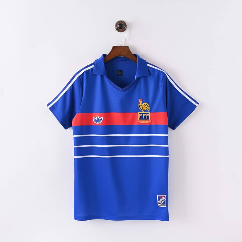 1984 Retro France Home Shirt