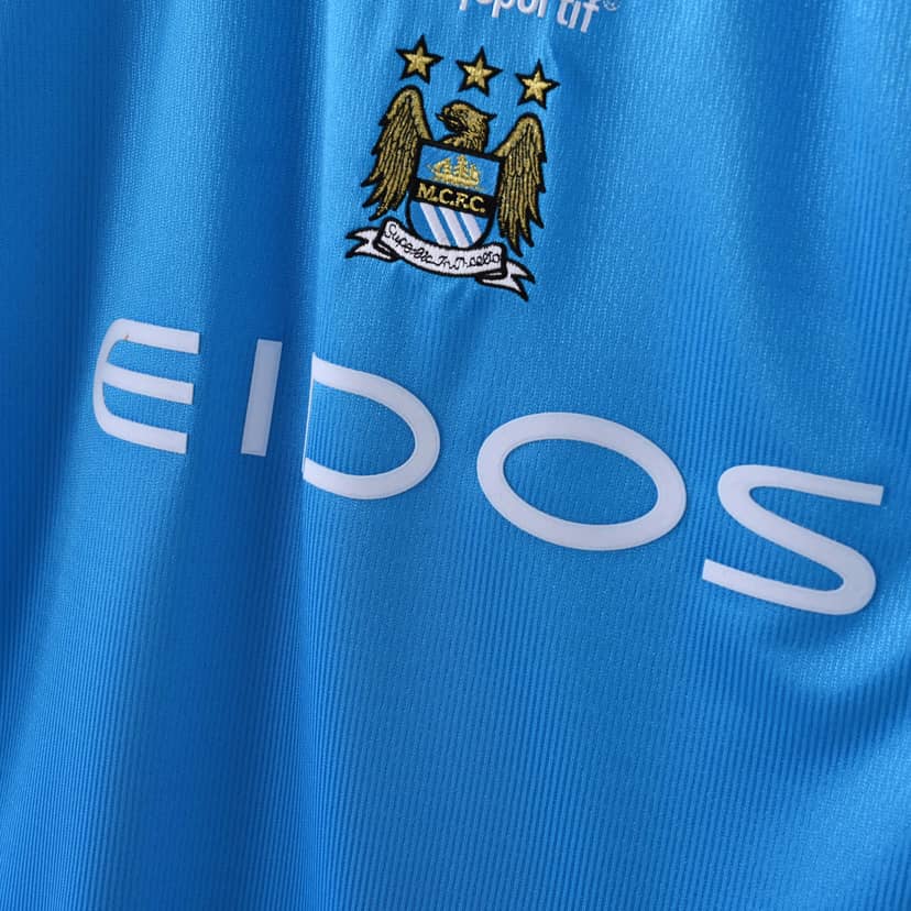 1999/2001 Retro Manchester City Home Shirt--6