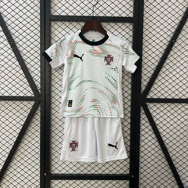 2025 Portugal Away Shirt Kids Size