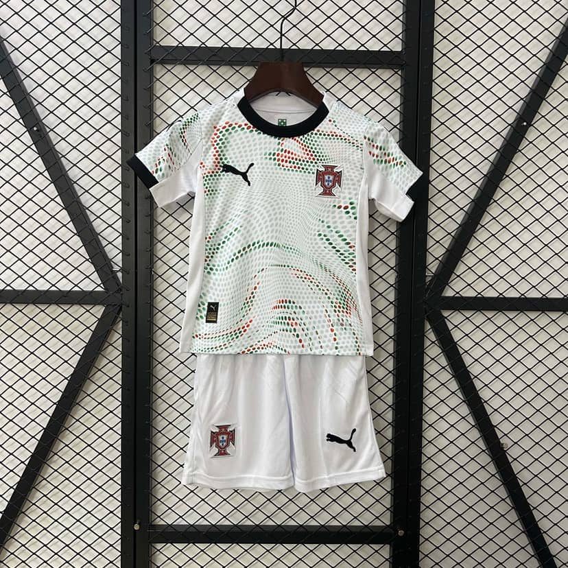 2025 Portugal Away Shirt Kids Size