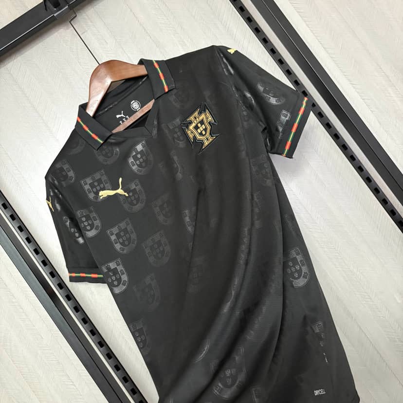 2026 Portugal Special Edition Black Shirt--8