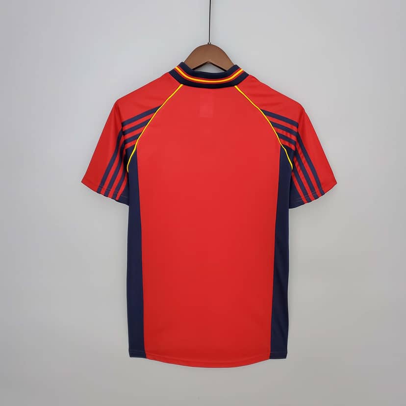 1998 Retro Spain Home Shirt--1