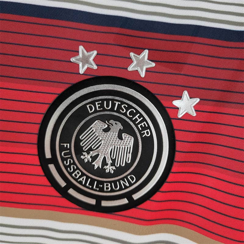 2014 Retro Germany Home Jersey--4