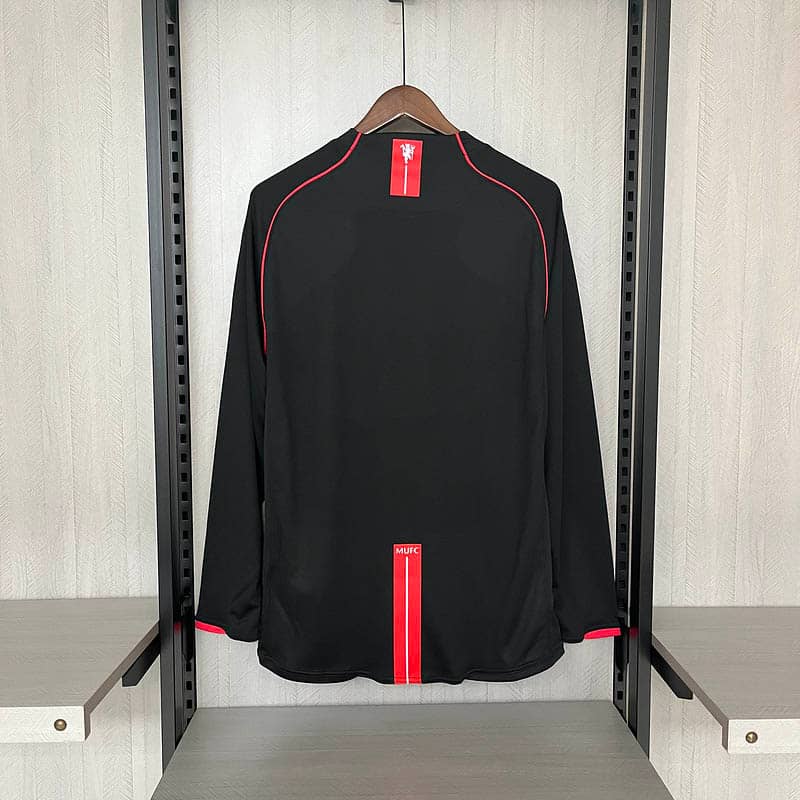 2007/2008 Retro Long Sleeve Manchester United Third Away Shirt--1