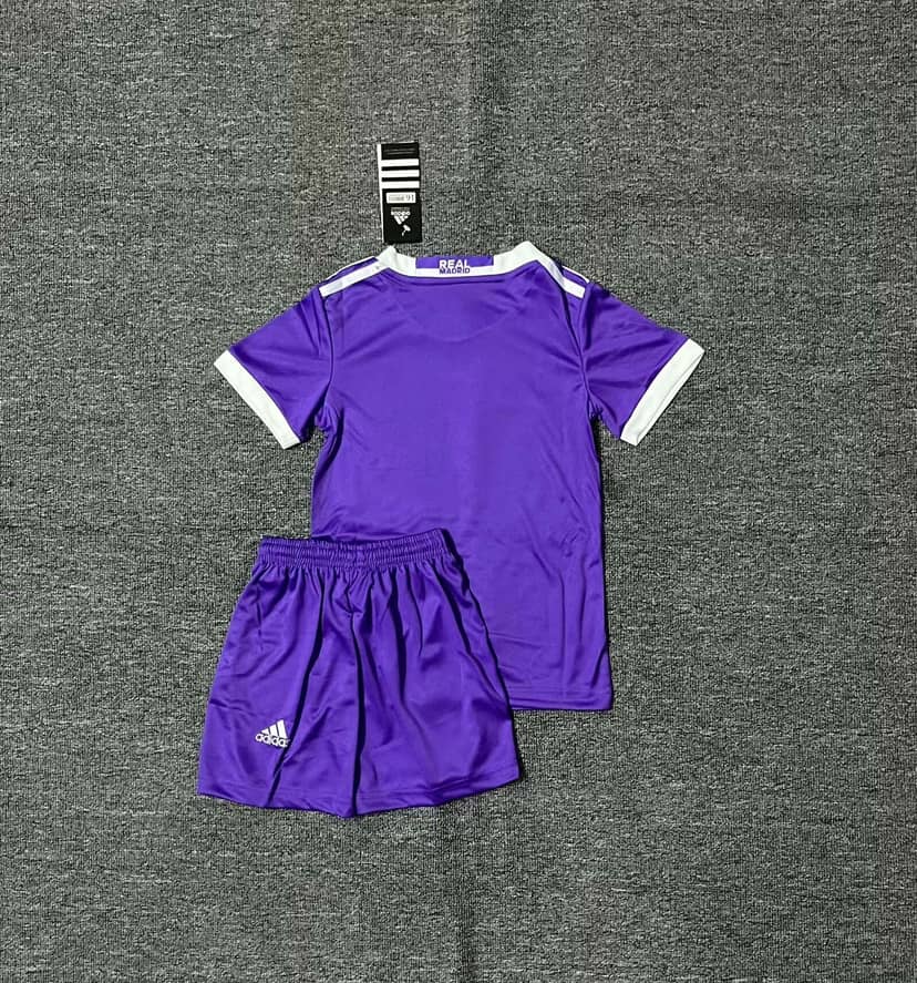 2016/2017 Retro Real Madrid Away Shirt Kids Size--1