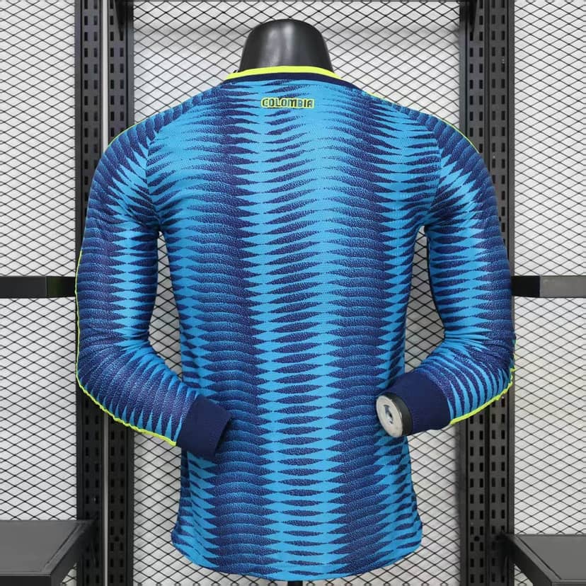 2026 Player Version Long Sleeve Colombia Away Shirt--1
