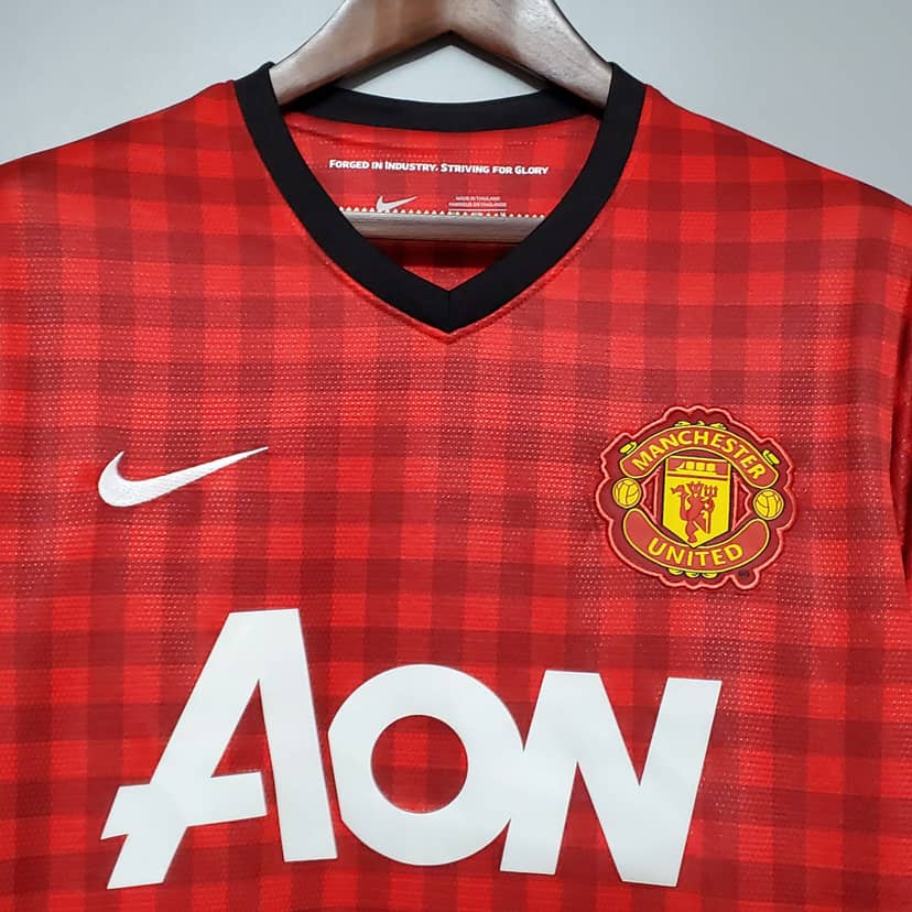 2012/2013 Retro Manchester United Home Shirt--2