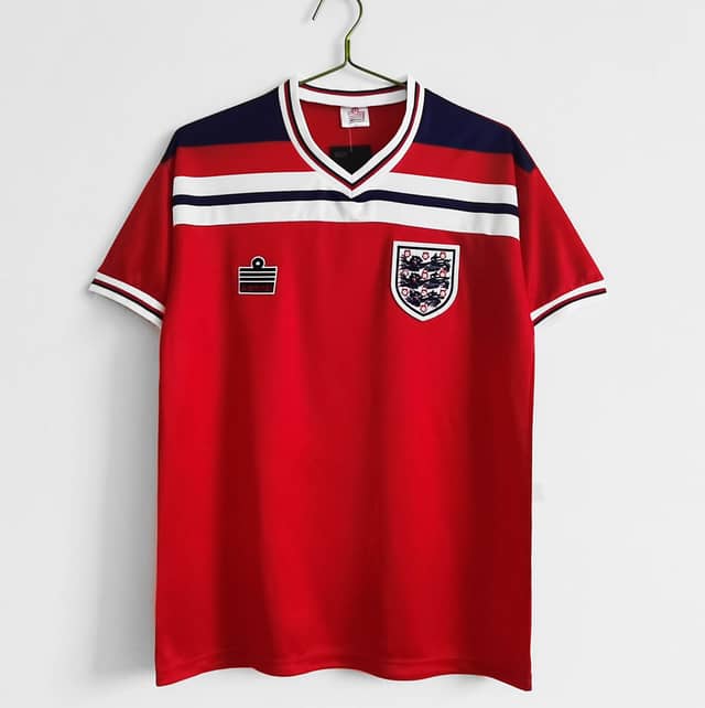 1982 Retro England Away Jersey