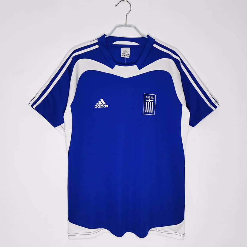 2004 Retro Greece National Team Home Shirt