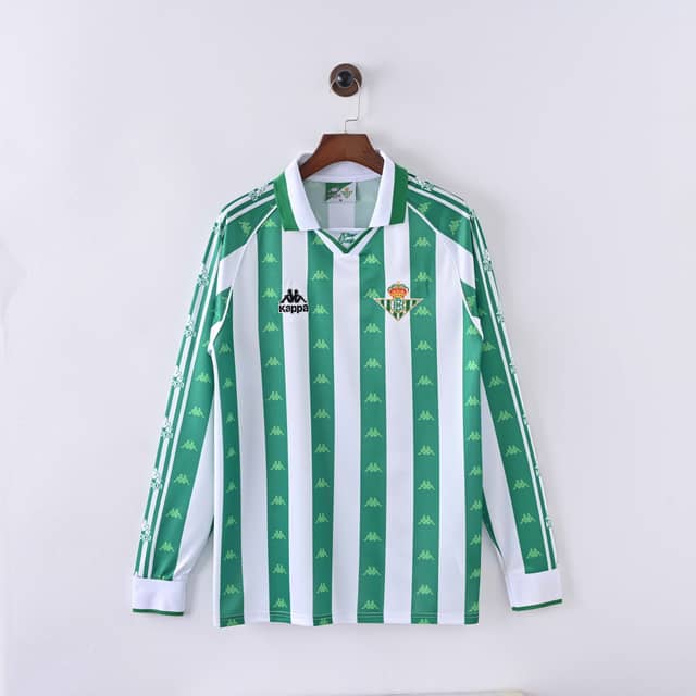 1995/1997 Retro Long Sleeve Real Betis Home Shirt