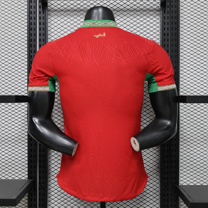 2026 Player Version Morocco National Team Home Shirt--1