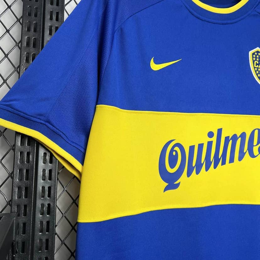 2000/2001 Retro Boca Juniors Home Jersey--7