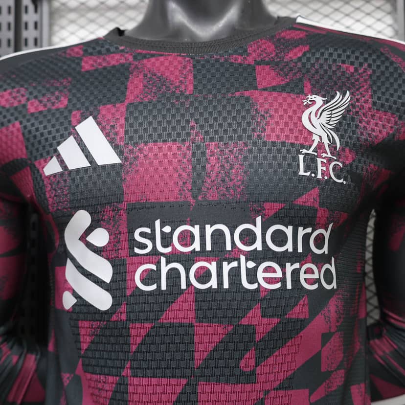 2026/2027 Player Version Long Sleeve Liverpool Third Away Shirt--2