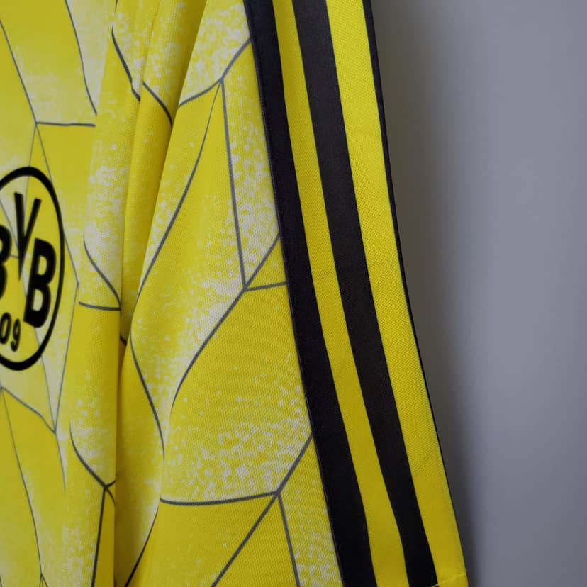 1988/1989 Retro Dortmund Home Shirt--8