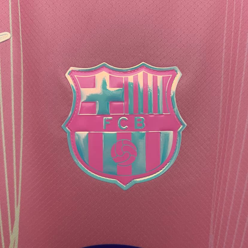 2025/2026 Barcelona Concept Pink Shirt--5