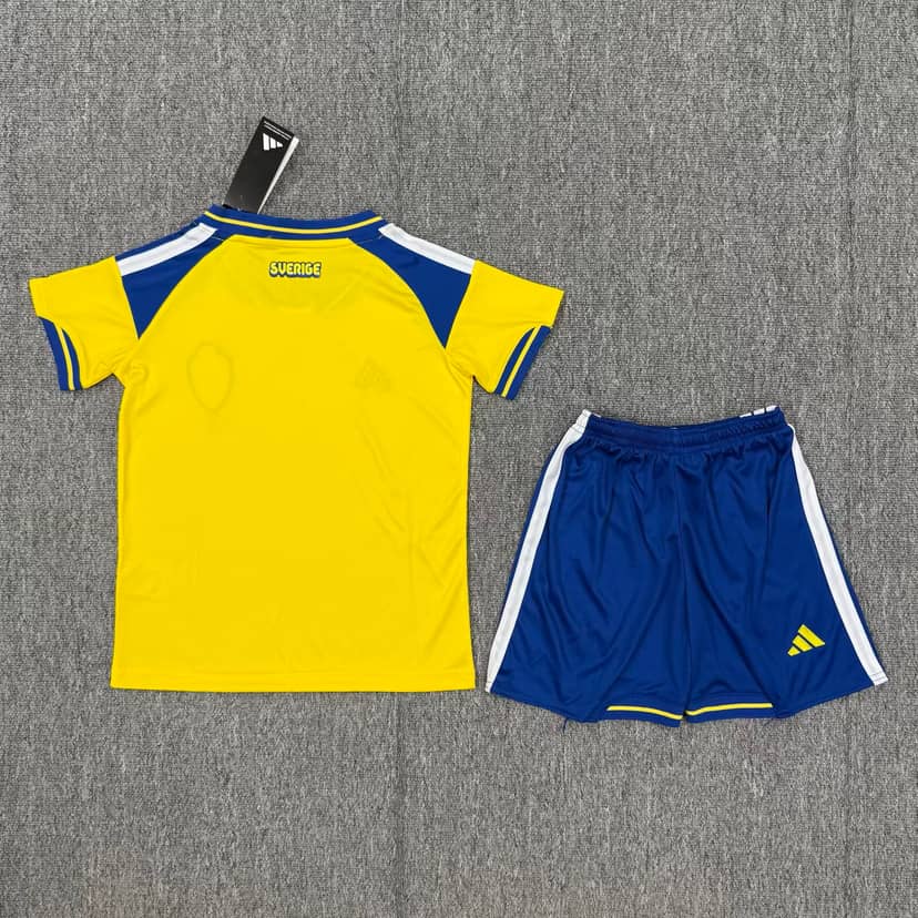 2026 Sweden Home Shirt Kids Size--1