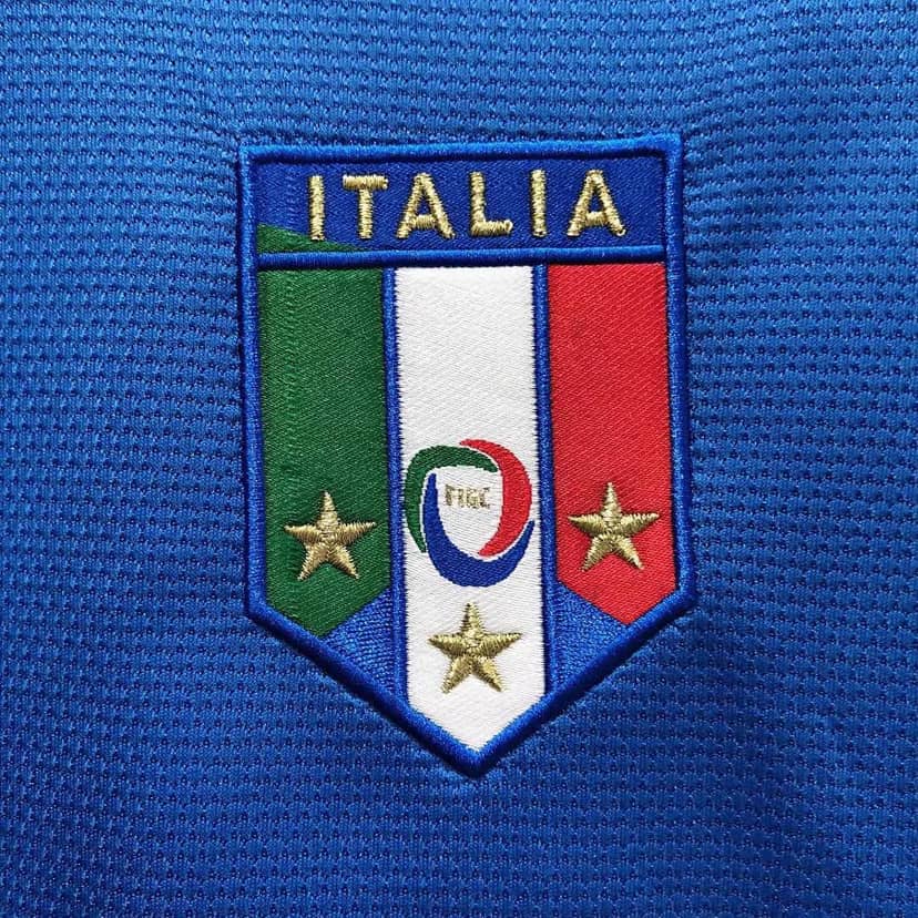 2006 Retro Italy Home Shirt--3