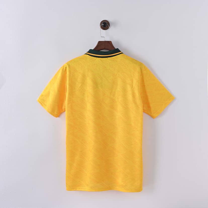 1991/1993 Retro Brazil Home Shirt--1