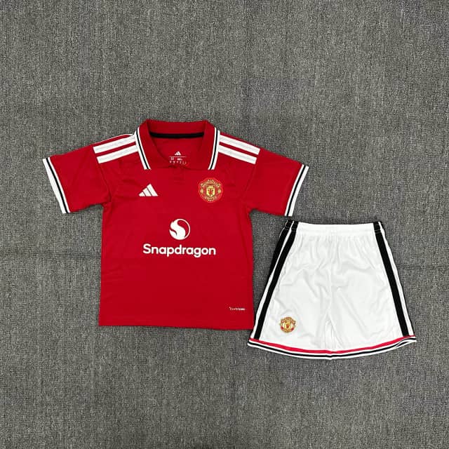 2026/2027 Manchester United Home Shirt Kids Size
