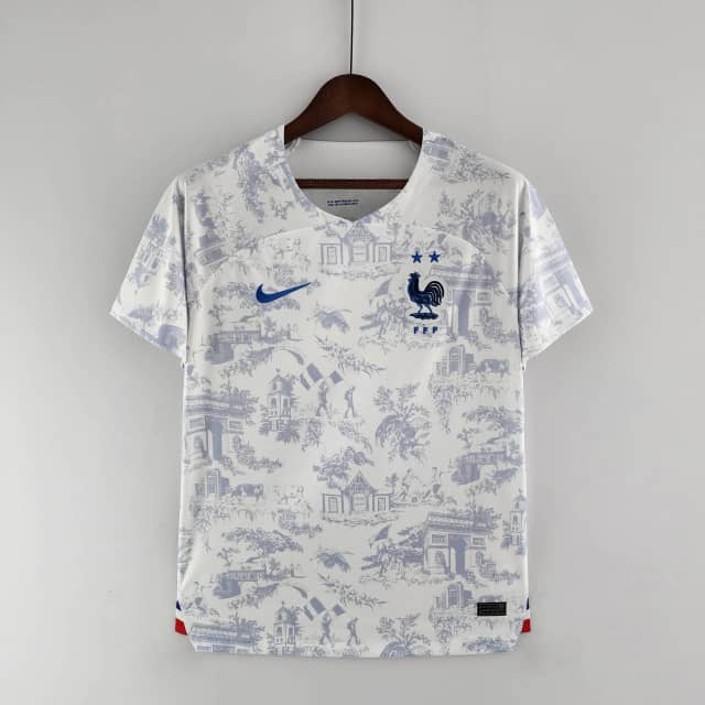 2022 FIFA World Cup France Away Shirt White