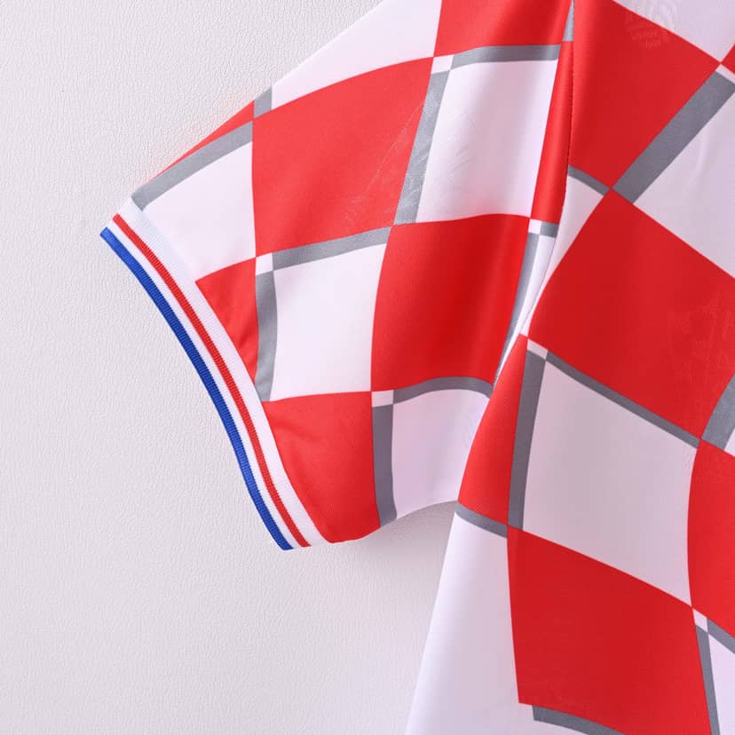 1998 Retro Croatia National Team Home Shirt--2