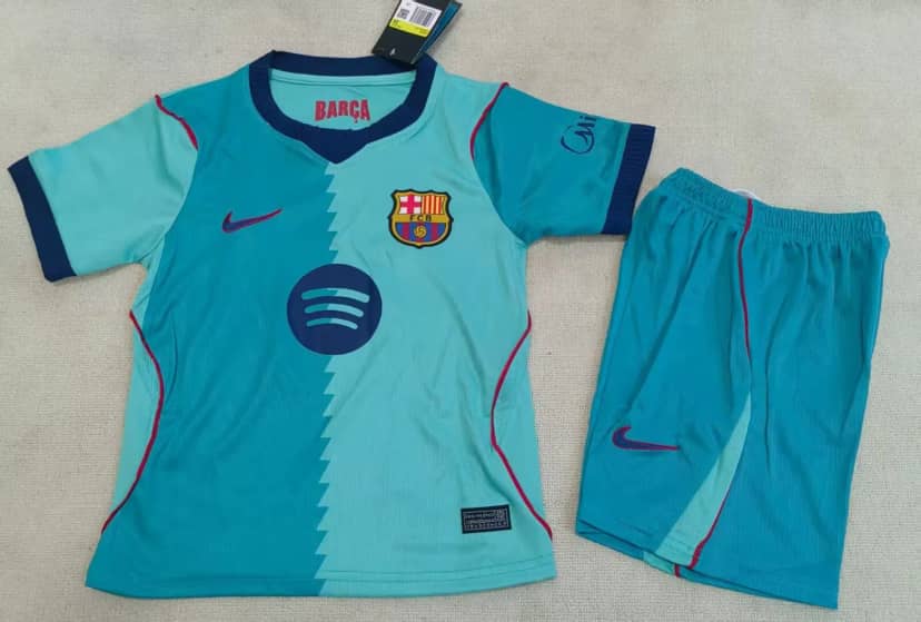 2026/2027 Barcelona Third Away Shirt Kids Size