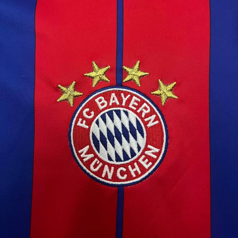 2014/2015 Retro Bayern Munich Home Jersey--5