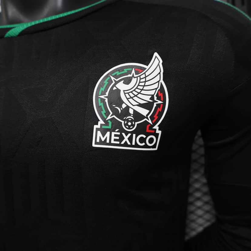 2026 Player Version Long Sleeve Mexico National Third Away Shirt--5