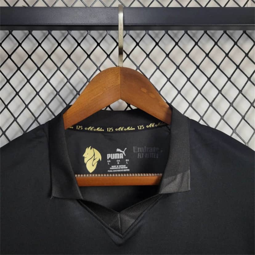 2024/2025 AC Milan 125th Anniversary Black Jersey--2