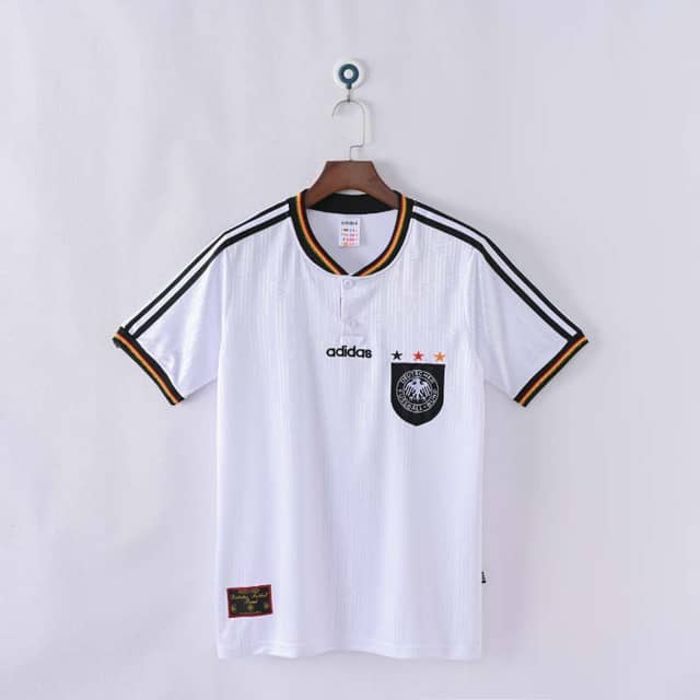 1996 Retro Germany Home Jersey Shirt