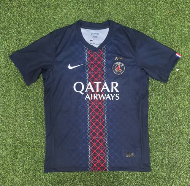 2025/2026 Psg Paris Saint-Germain Home Double Star Shirt