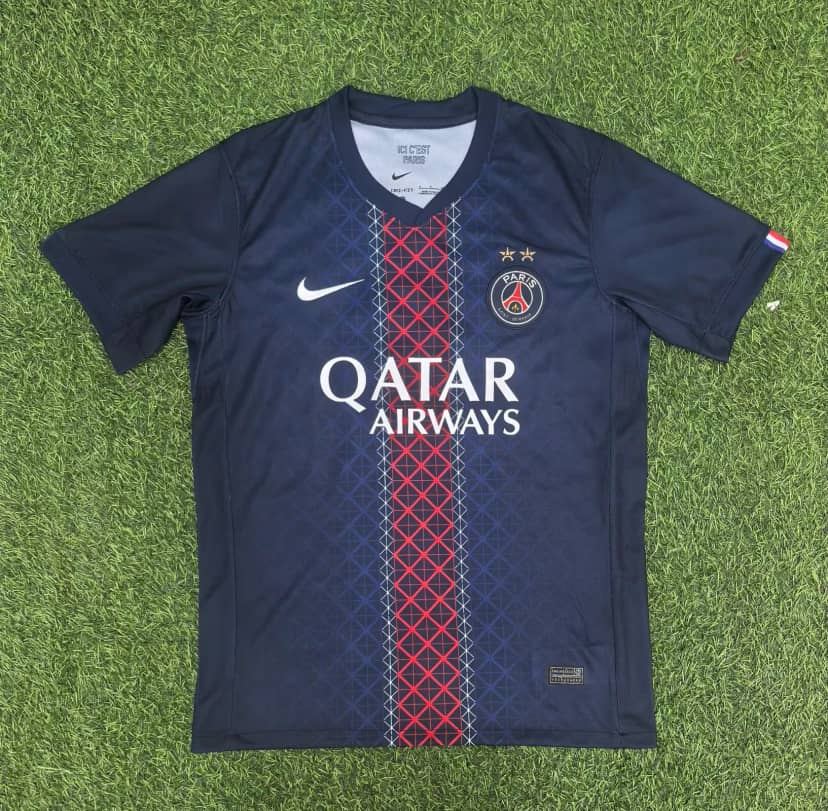 2025/2026 Psg Paris Saint-Germain Home Double Star Shirt