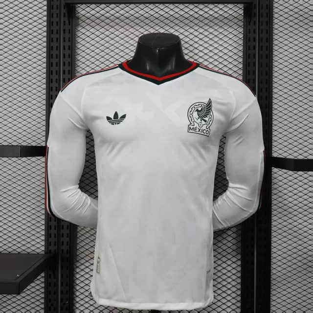 2026 Player Version Long Sleeve Mexico National Away Shirt