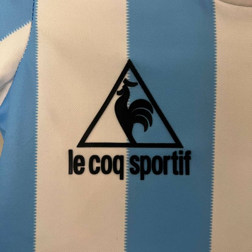 1986 Retro Argentina National Team Home Shirt Kids Size--4
