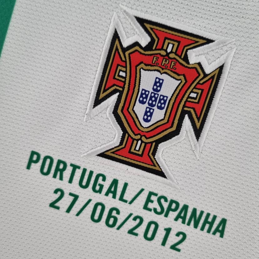 2012 Retro Long Sleeve Portugal Away Shirt--4