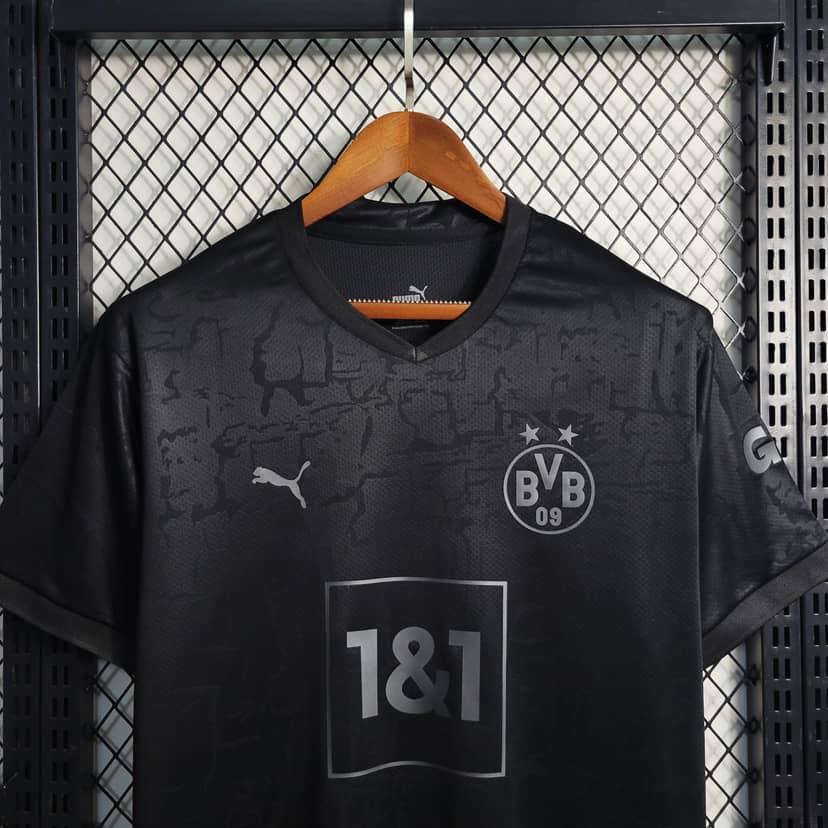 2023 Dortmund Blackout Special Edition Shirt--2