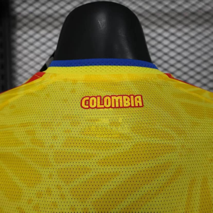 2026 Player Version Long Sleeve Colombia Home Shirt--3