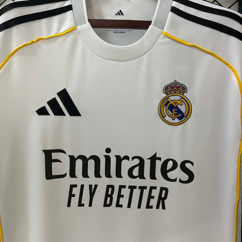 2025/2026 Real Madrid Home Shirt--2