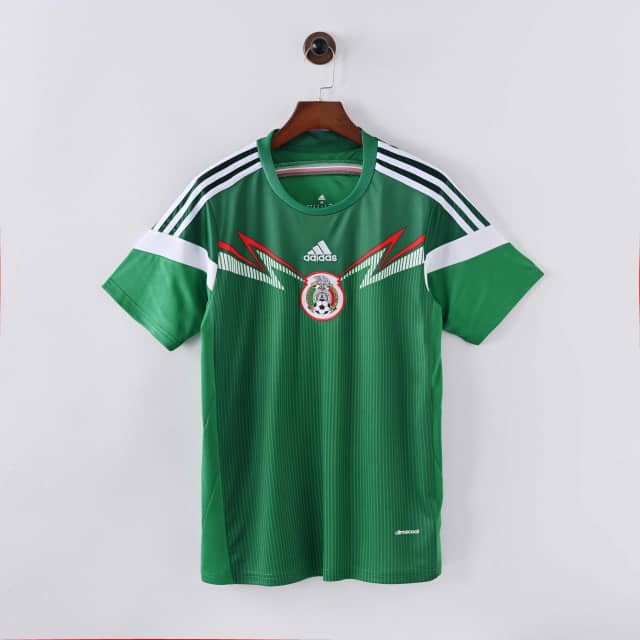 2014 Retro Mexico National Home Shirt