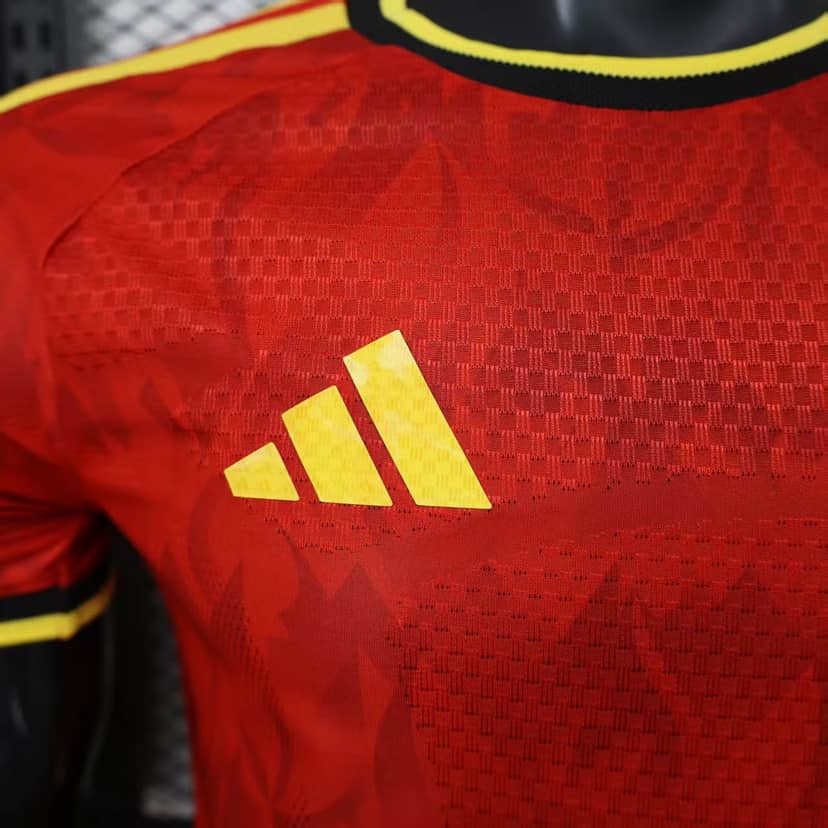 2026 Player Version Belgium National Team Home Shirt--3