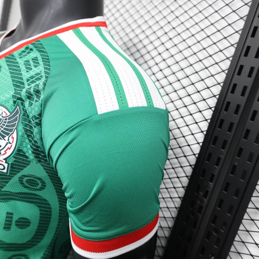 2026 Player Version Mexico National Home Shirt--7