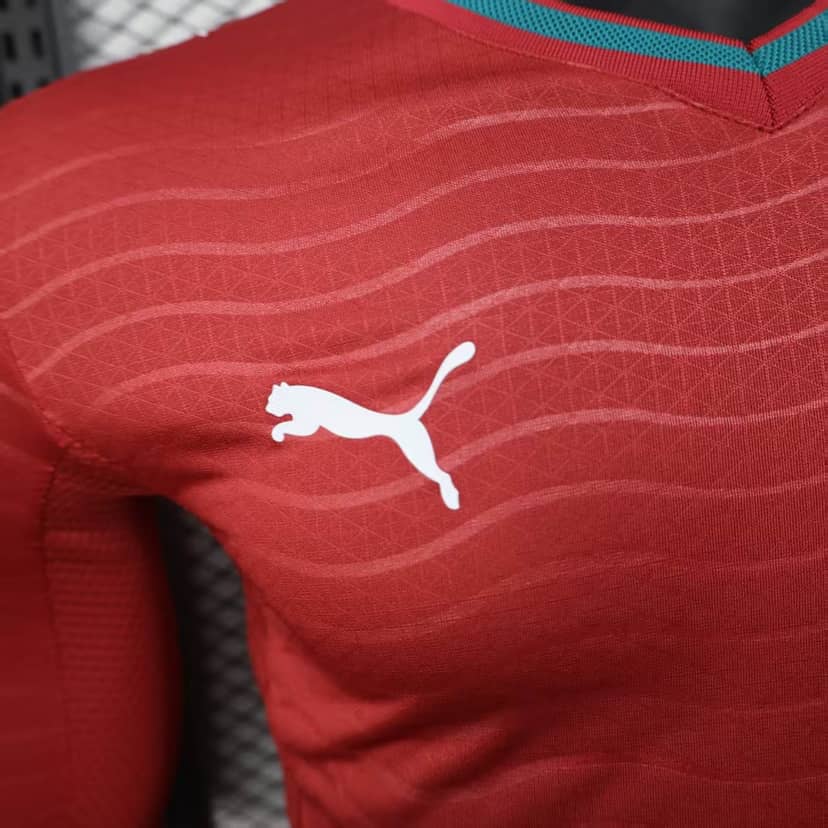 2026 Player Version Long Sleeve Portugal Home Shirt--3
